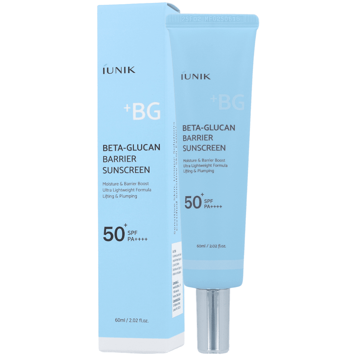 Beta-Glucan Barrier Sunscreen SPF50+ PA++++, - nawilżający krem przeciwsłoneczny do twarzy