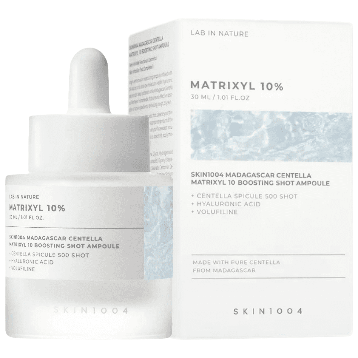 Madagascar Centella Matrixyl 10 Boosting Shot Ampoule, - nawilżająco-ujędrniająca ampułka do twarzy