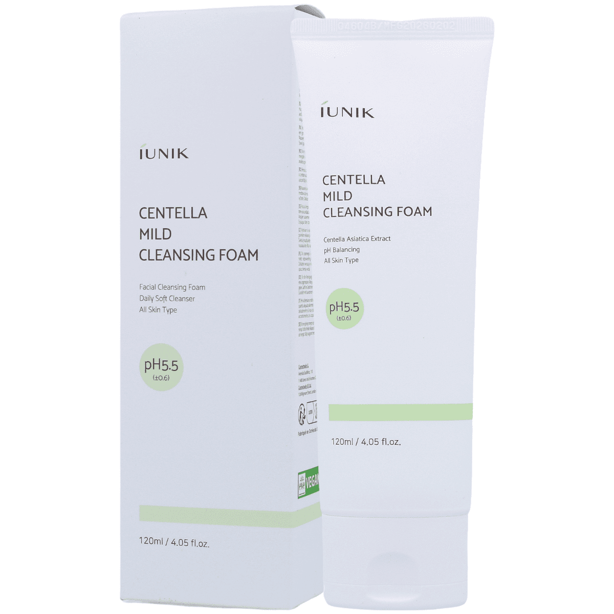 Centella Mild Cleansing Foam, - łagodna pianka do oczyszczania twarzy