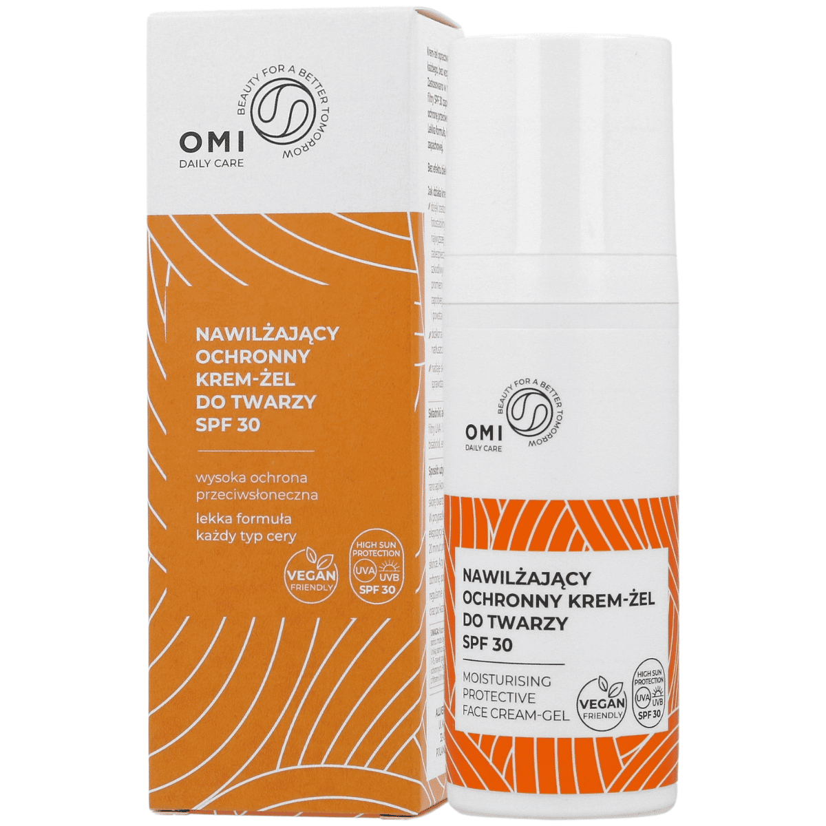 Moisturising Protective Face Cream-Gel SPF30, - nawilżająco-ochronny żelowy krem do twarzy