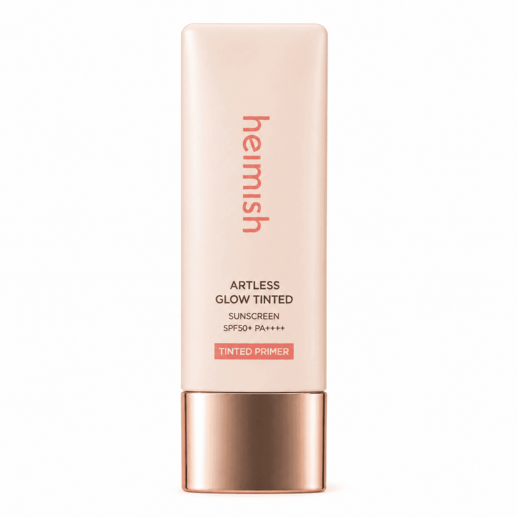 Artless Glow Tinted Sunscreen Shine Beige SPF50+ PA++++, - tonizujący krem ochronny z filtrem SPF 50+