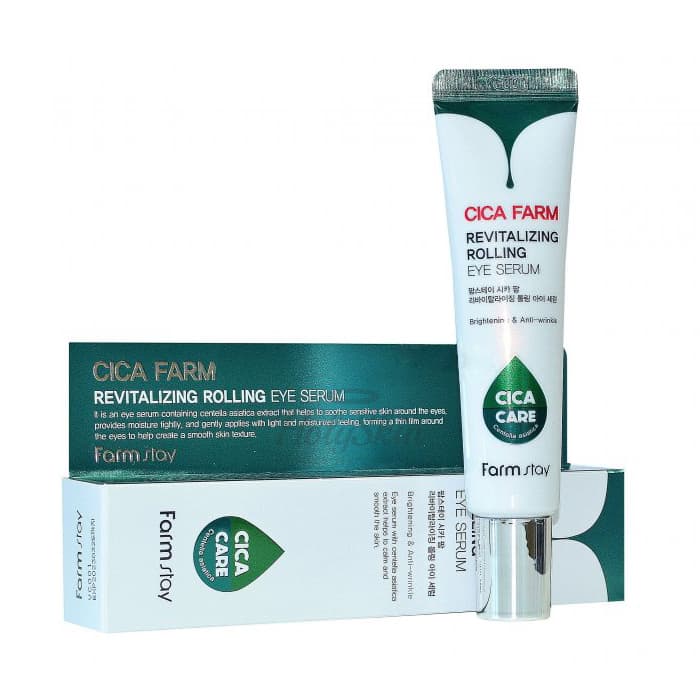 Cica Farm Revitalizing Rolling Eye Serum — serum pod oczy z aplikatorem masującym