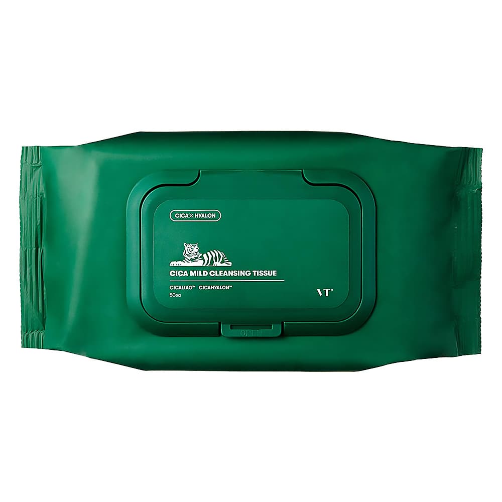 Cica Mild Cleansing Tissue — chusteczki do demakijażu