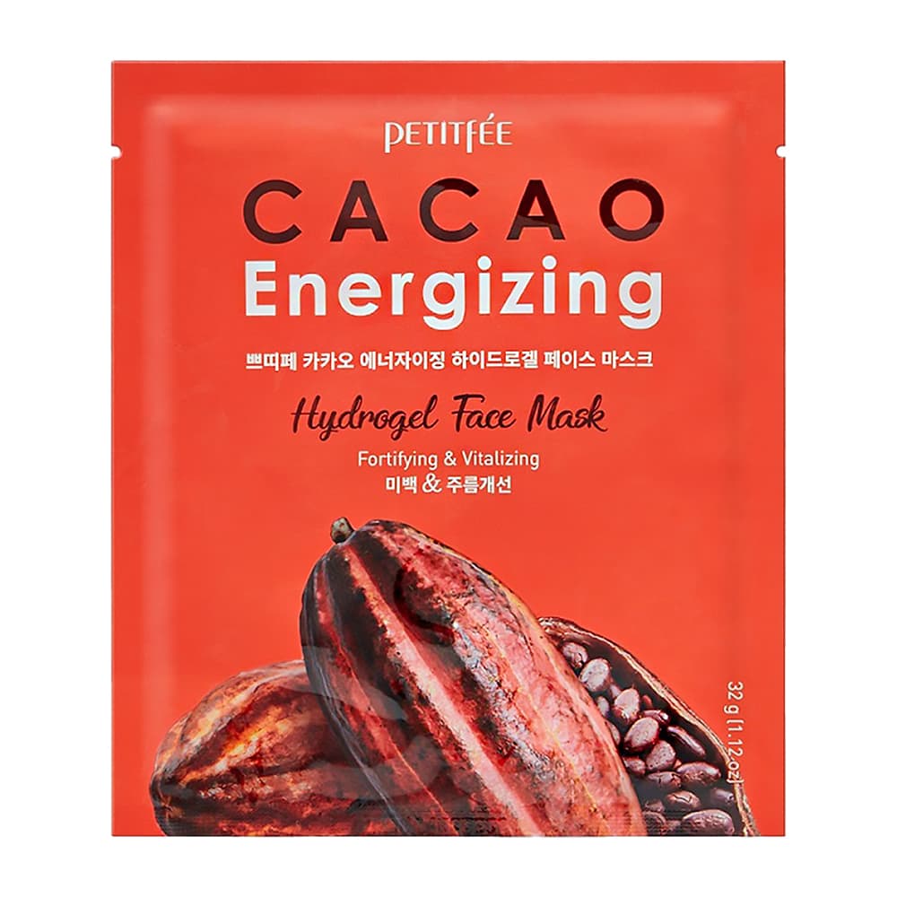 Cacao Energizing Hydrogel Face Mask, - hydrożelowa maska do twarzy