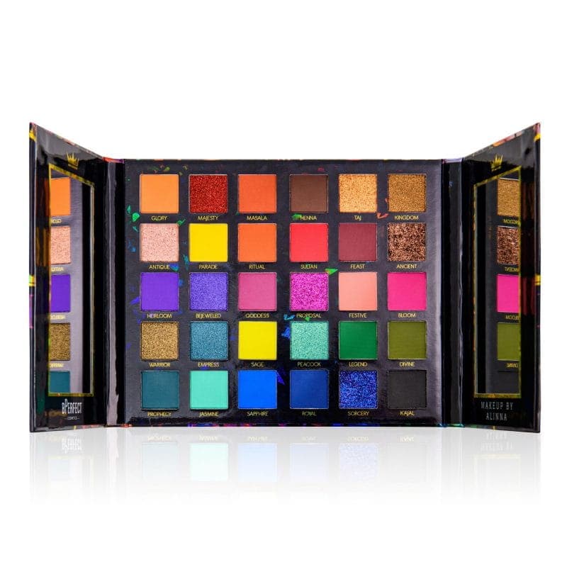 The Reign Palette BPerfect Cosmetics x Makeup By Alinna | Paleta cieni do powiek