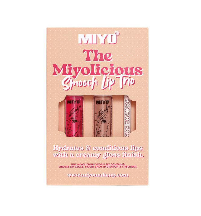 The Miyolicious Smooth Lip Trio | Zestaw trzech produktów do makijażu ust