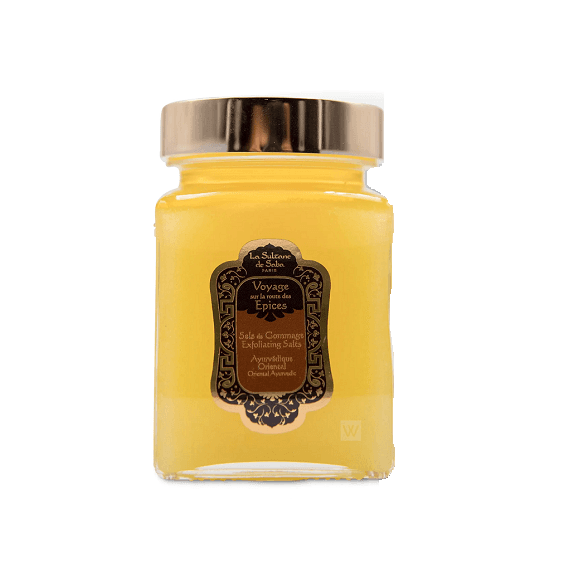 Exfoliating Salts Ayurvedic : Amber, Vanilla and Patchouli | Eksfoliujący peeling do ciała