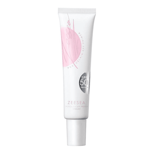 Porcelain SPF50 Primer in Pink | Baza pod makijaż wyrównująca koloryt skóry