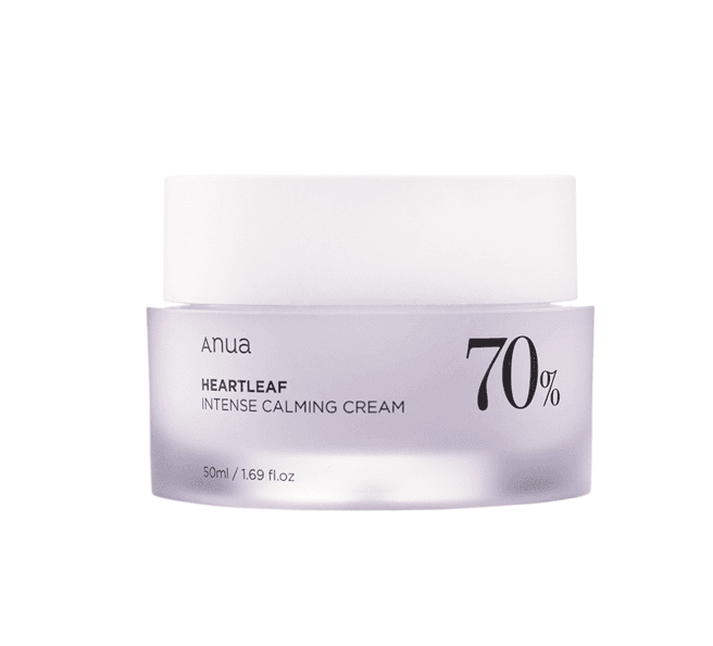 Heartleaf 70% Intense Calming Cream | Kojący krem do twarzy z ekstraktem z pstrolistki sercowatej