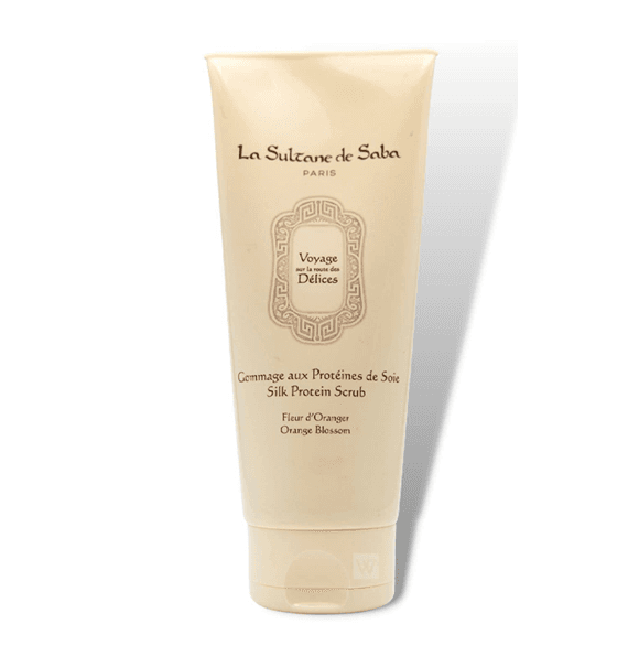 Orange Blossom Silk Protein Scrub | Delikatny peeling do ciała o właściwościach wygładzających