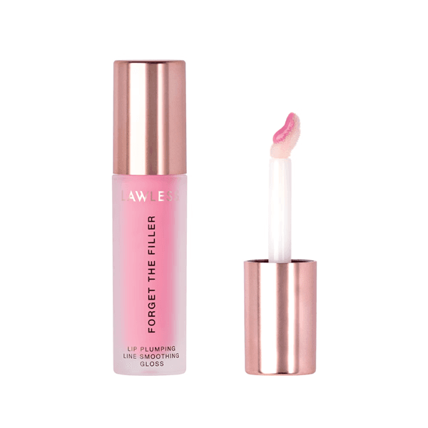 Forget The Filler Lip Plumper Line Smoothing Gloss in Daisy Pink | Wypełniający błyszczyk do ust