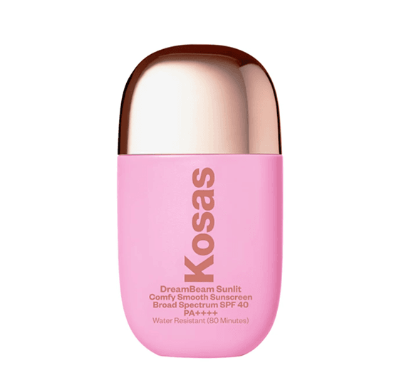 DreamBeam Sunscreen SPF 30 in Sunlit | Mineralna baza wygładzająca pod makijaż z SPF30 ulubiony produkt Hailey Bieber!