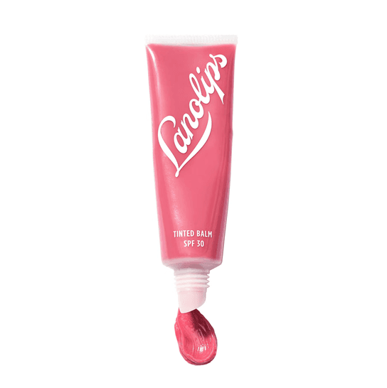 Tinted SPF30 Balm in Rhubarb | Nawilżający balsam do ust z SPF o tropikalnym zapachu