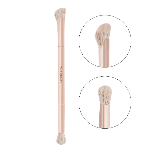 Precision Sculpting Brush | Dwustronny pędzel syntetycznny do precyzyjnego konturowania