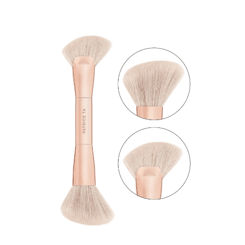 Dual-Ended Face Sculpting Brush | Dwustronny pędzel do konturowania