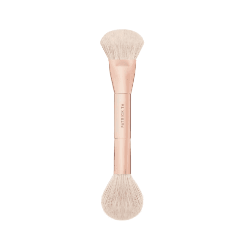 Dual-Ended Blush Brush| Dwustronny pędzel do apliakcji różu