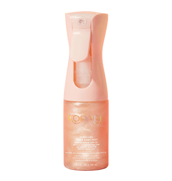 Beauty Sunglaze Sheer Body Mist Sunscreen SPF 30 | Lekka mgiełka przeciwsłoneczna z efektem glow