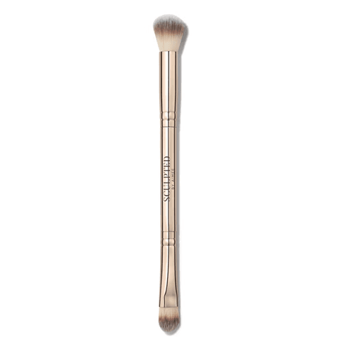 Concealer Duo Brush | Profesjonalny, dwustronny pędzel do aplikacji korektora
