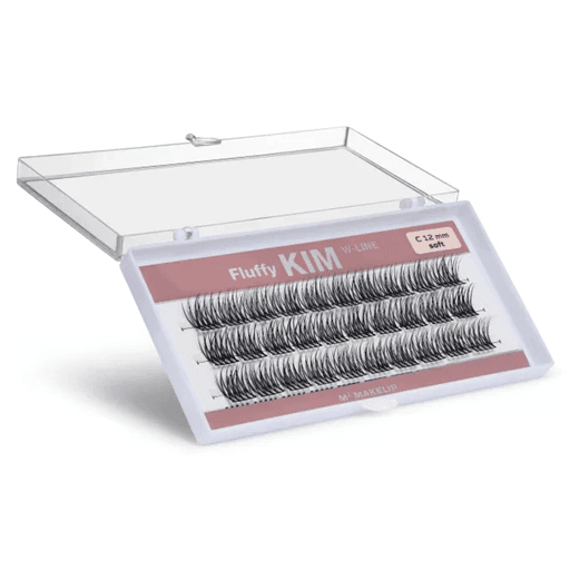 Fluffy Kim W-Line SOFT 8 mm | Kępki rzęs zapewniające naturalny efekt