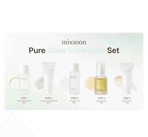 Pure Glow Essentials Set | Zestaw do pielęgnacji skóry szarej, pozbawionej blasku