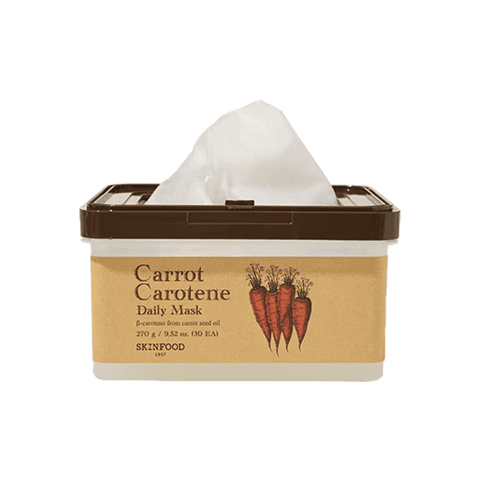 Carrot Carotene Daily Mask | Maseczka w płachcie o działaniu nawilżającym do codziennego stosowania