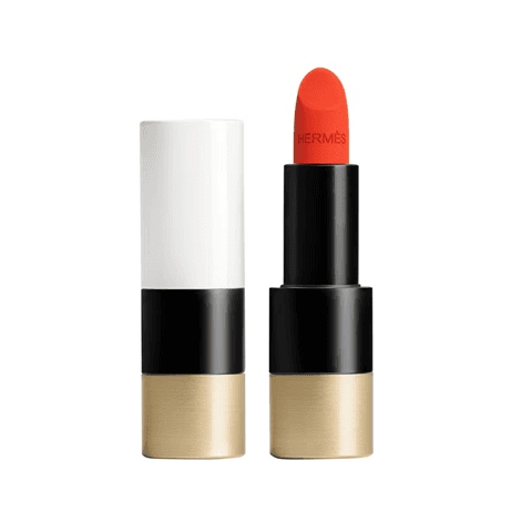 Hermès Rouge Hermès Matte Lipstick in 53 Rouge Orange | Luksusowa matowa pomadka do ust