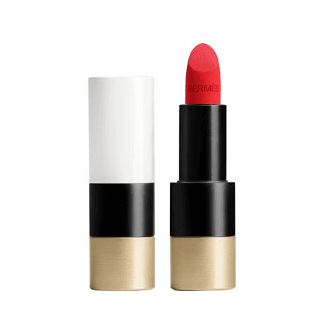 Hermès Rouge Hermès Matte Lipstick in 64 Rouge Casaque | Luksusowa matowa pomadka do ust
