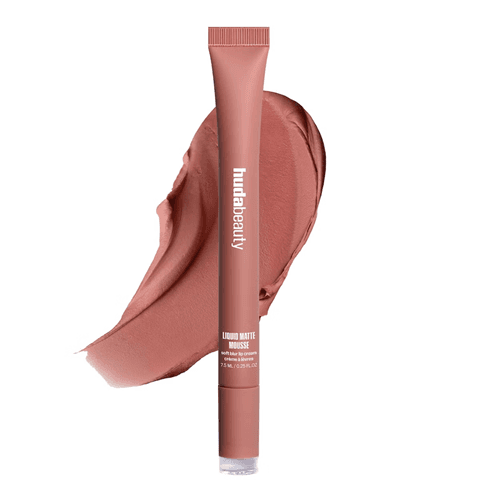 Liquid Matte Mousse in Bombshell Pinky Brown | Matowa pomadka w płynie o lekkiej, musowej formule