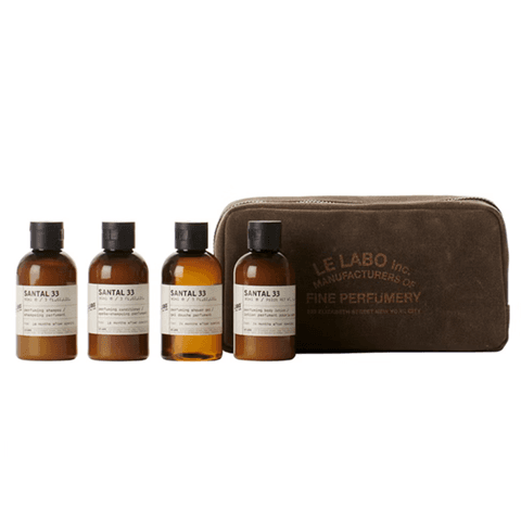 Travel Set Santal 33 4 x | Luksusowy zestaw podróżny do pielęgnacji ciała i włosów