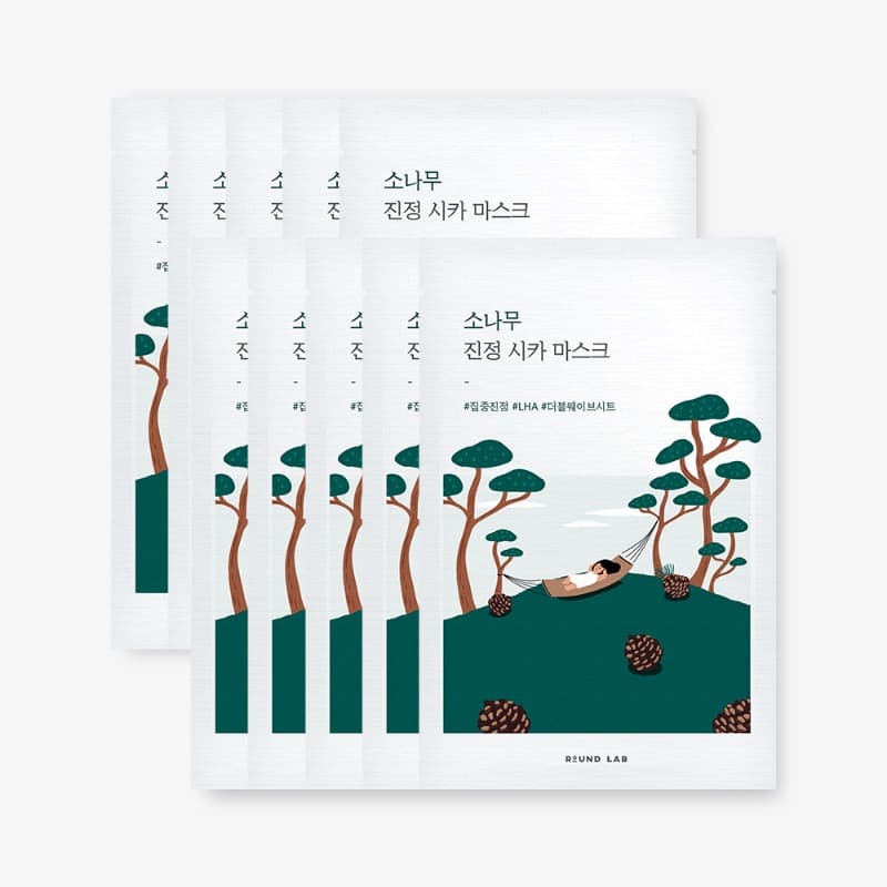 Pine Calming Cica Mask — maska w płachcie