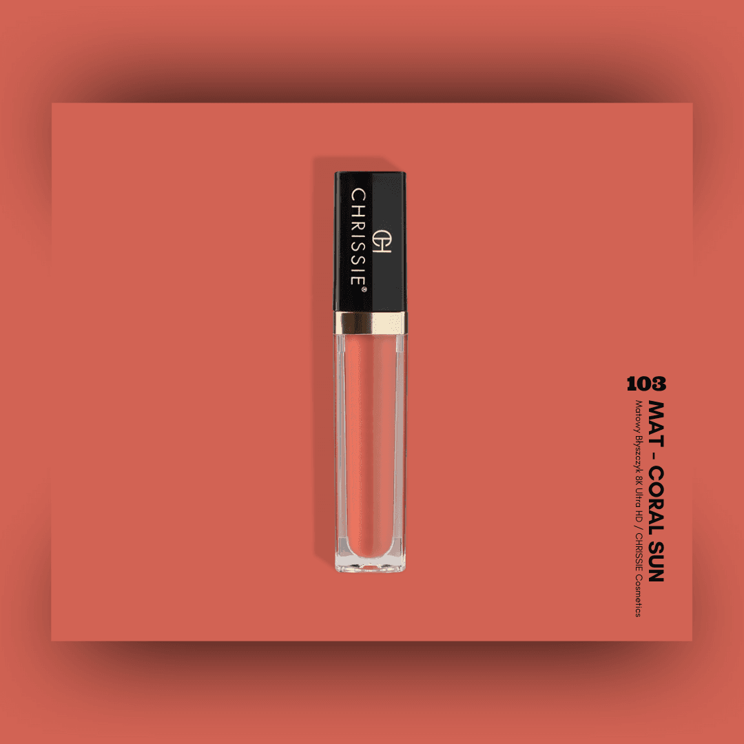 Chrissie Błyszczyk hialuronowy - 103 - MAT - CORAL SUN