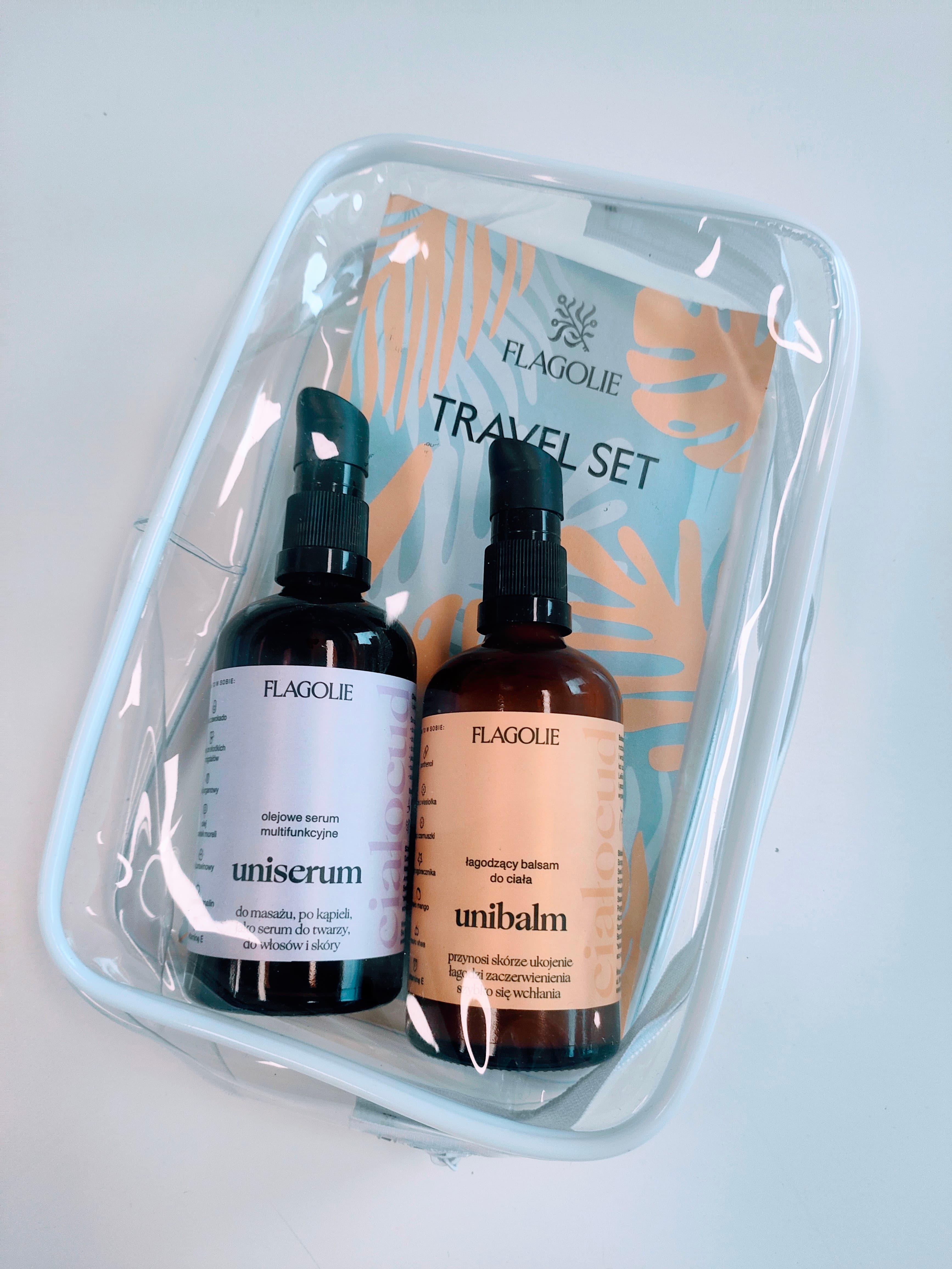 Zestaw Uniserum & Unibalm - wersja idealna do wakacyjnej kosmetyczki