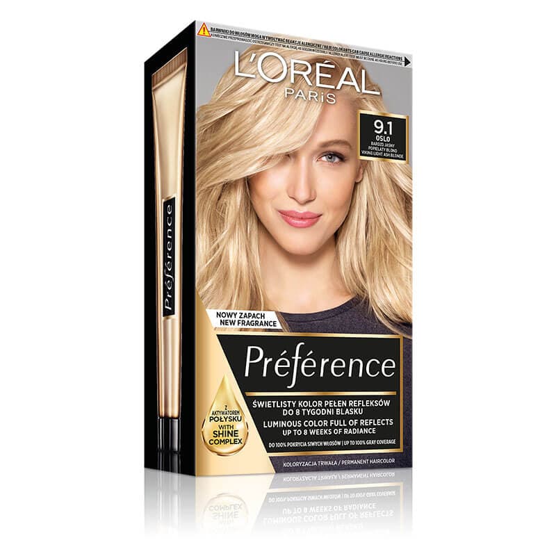 L’OREAL PARIS PREFERENCE Z VIKING BAR.JAS.BLON.POPIE