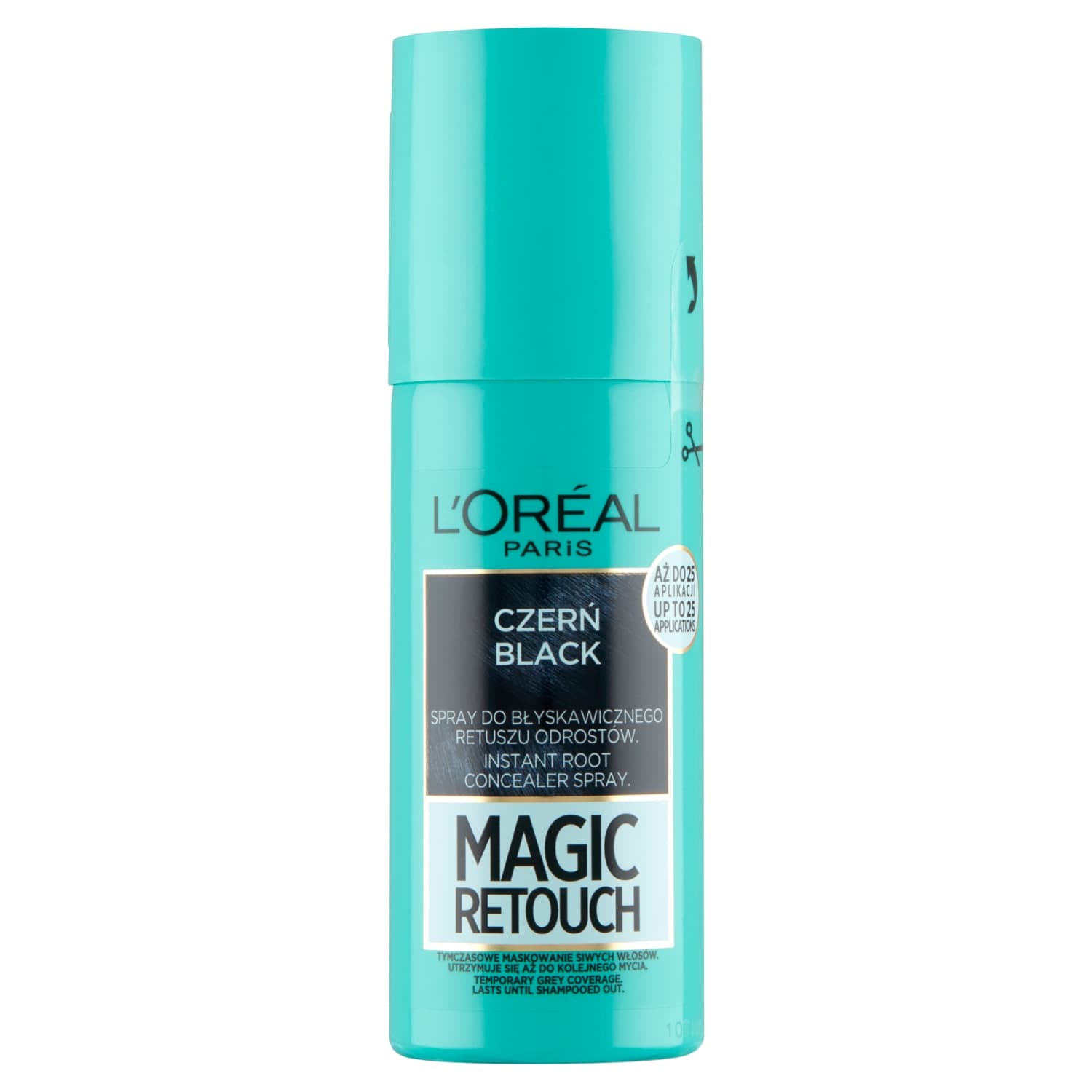 Magic Retouch Spray korektor do odrostów Black