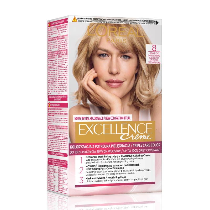 L’OREAL PARIS EXCELLENCE 8.0 JASNY BLOND