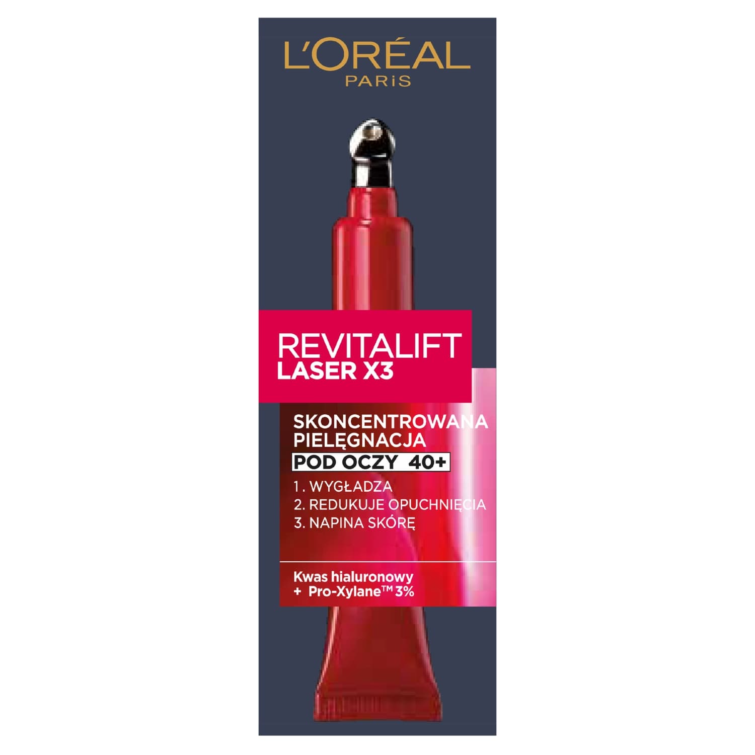 L'Oréal Paris Revitalift LaserSkoncentrowana pielęgnacja pod oczy 40+