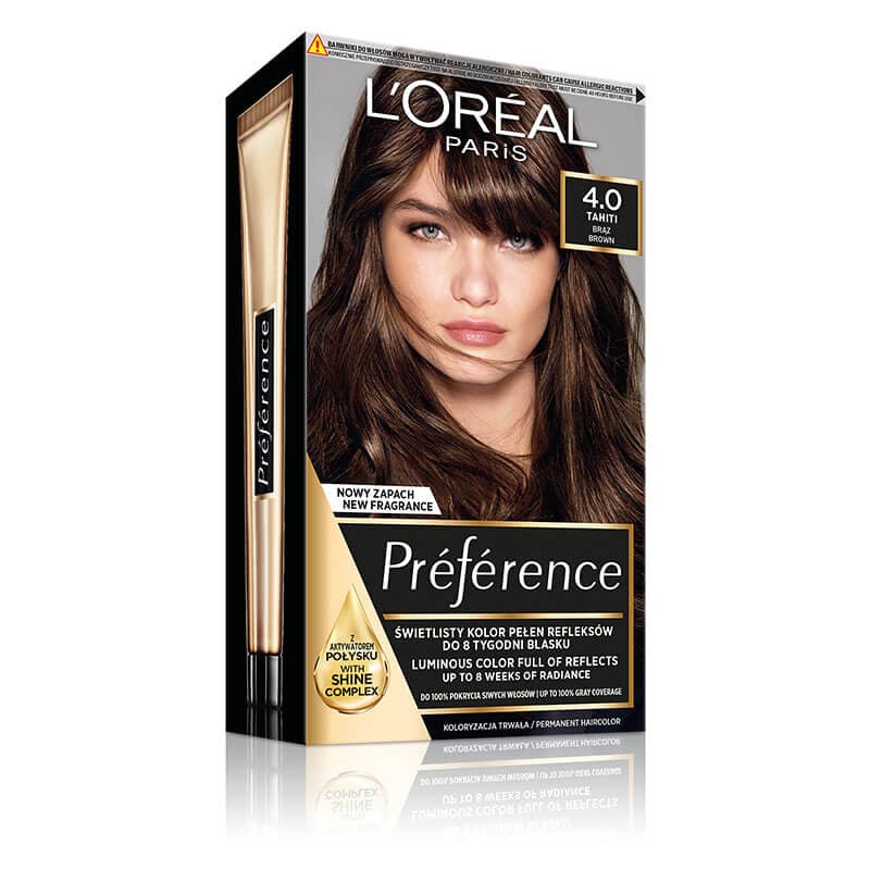 L’OREAL PARIS PREFERENCE 4 TAHITI BRAZ