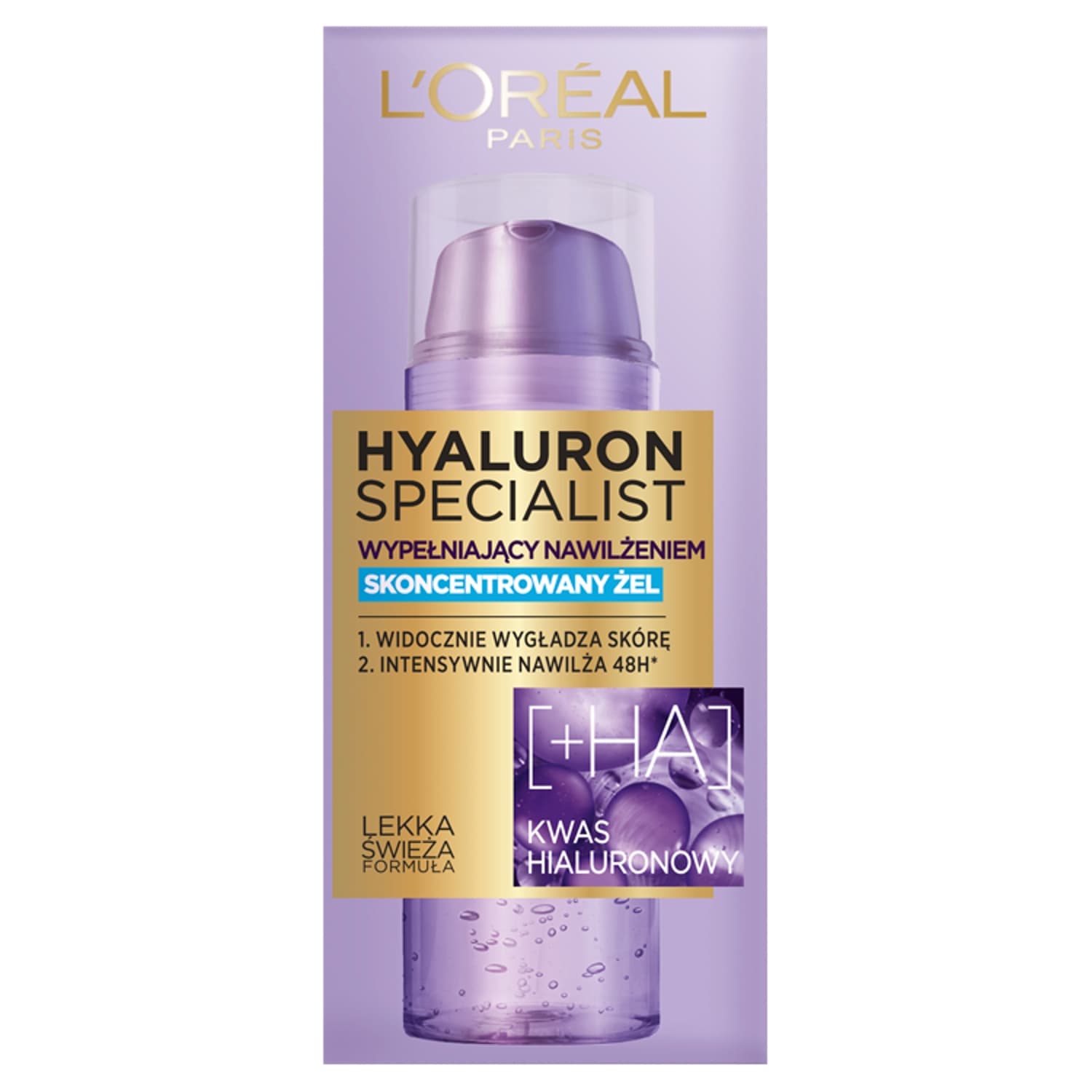 Paris Hyaluron Specialist żel do twarzy Replumping Moisturizing Concentrated Jelly
