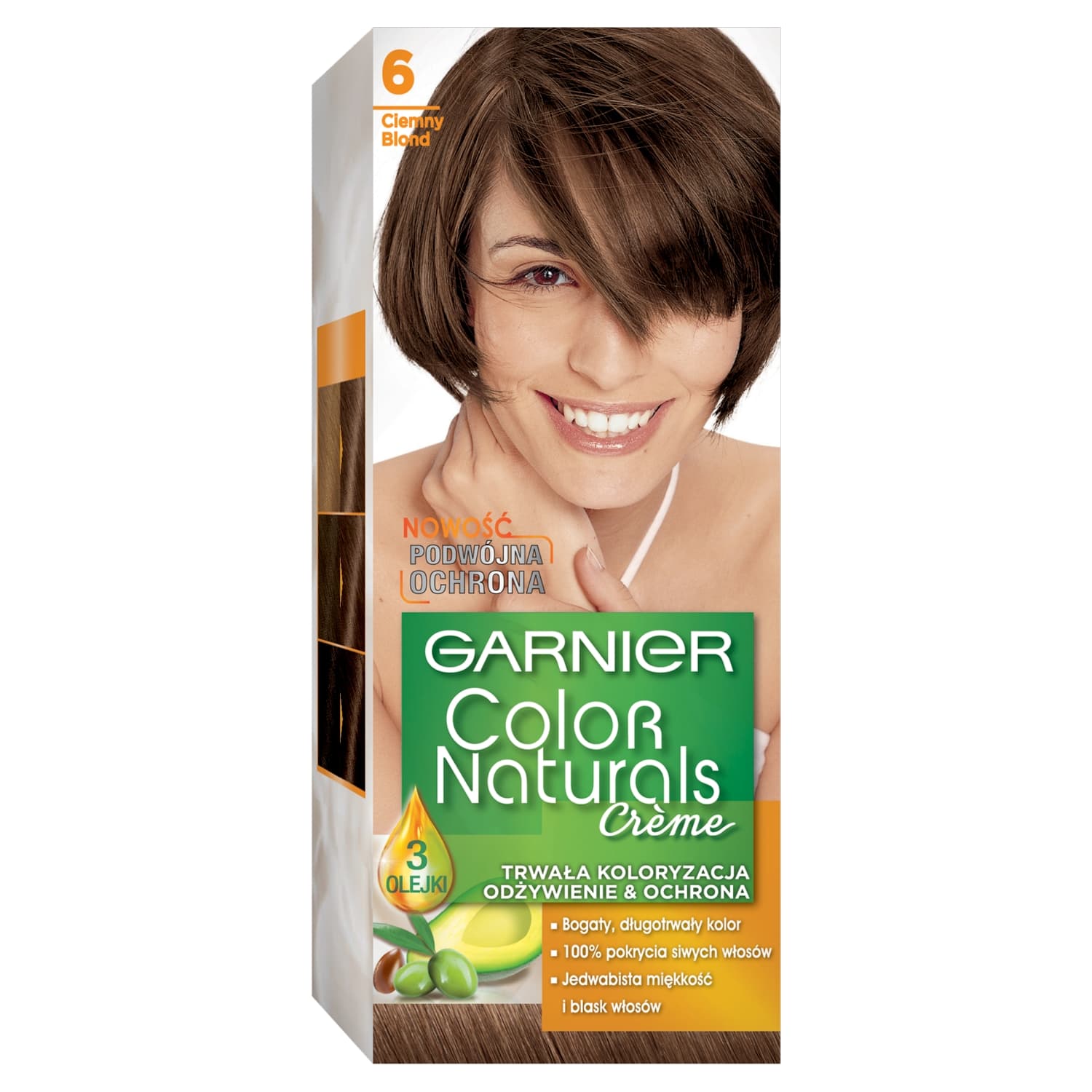 Color Naturals Creme Farba do włosów 6 Ciemny blond