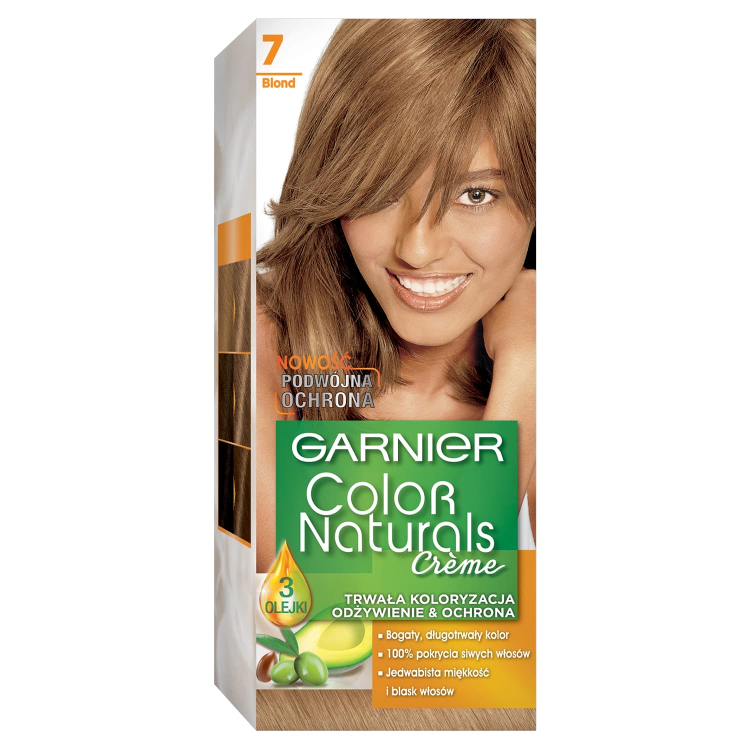 Color Naturals Creme Farba do włosów 7 Blond