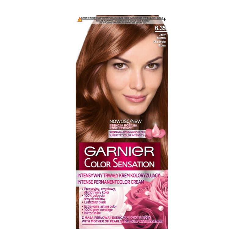 krem koloryzujący Color Sensation 6.35 jasny kasztan