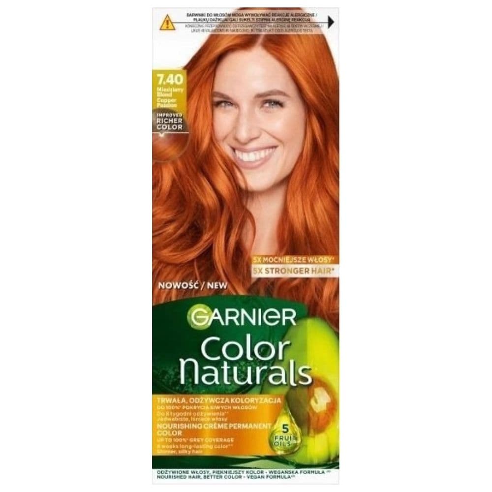 Color Naturals Crème Farba do włosów miedziany blond 7.40+