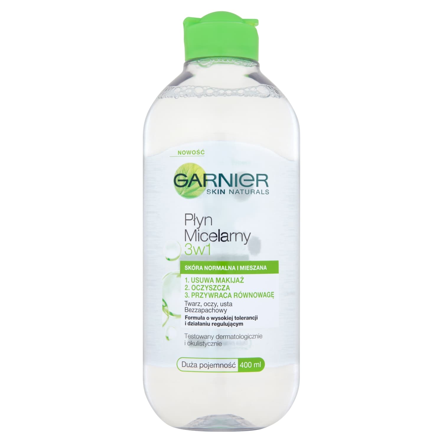Skin Naturals Płyn micelarny 3w1 skóra normalna i mieszana