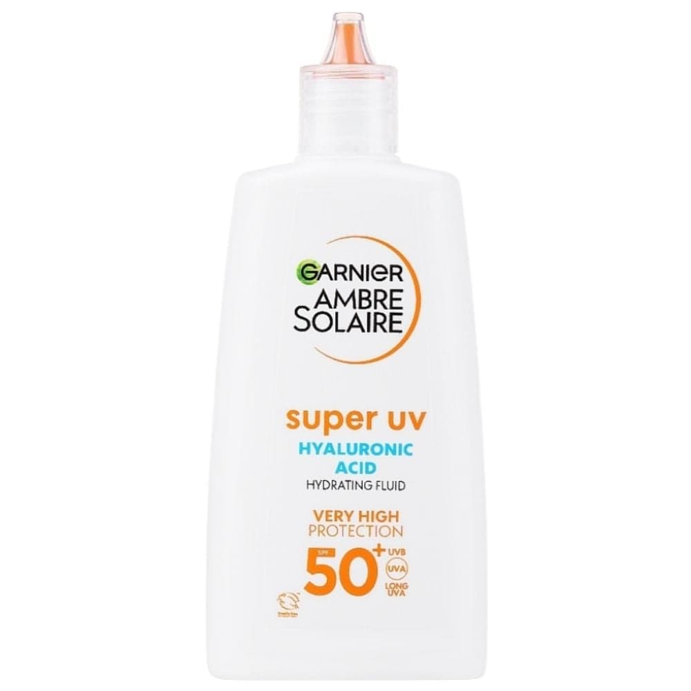 Ambre Solaire Super UV SPF50+ fluid do twarzy przeciw przebarwieniom