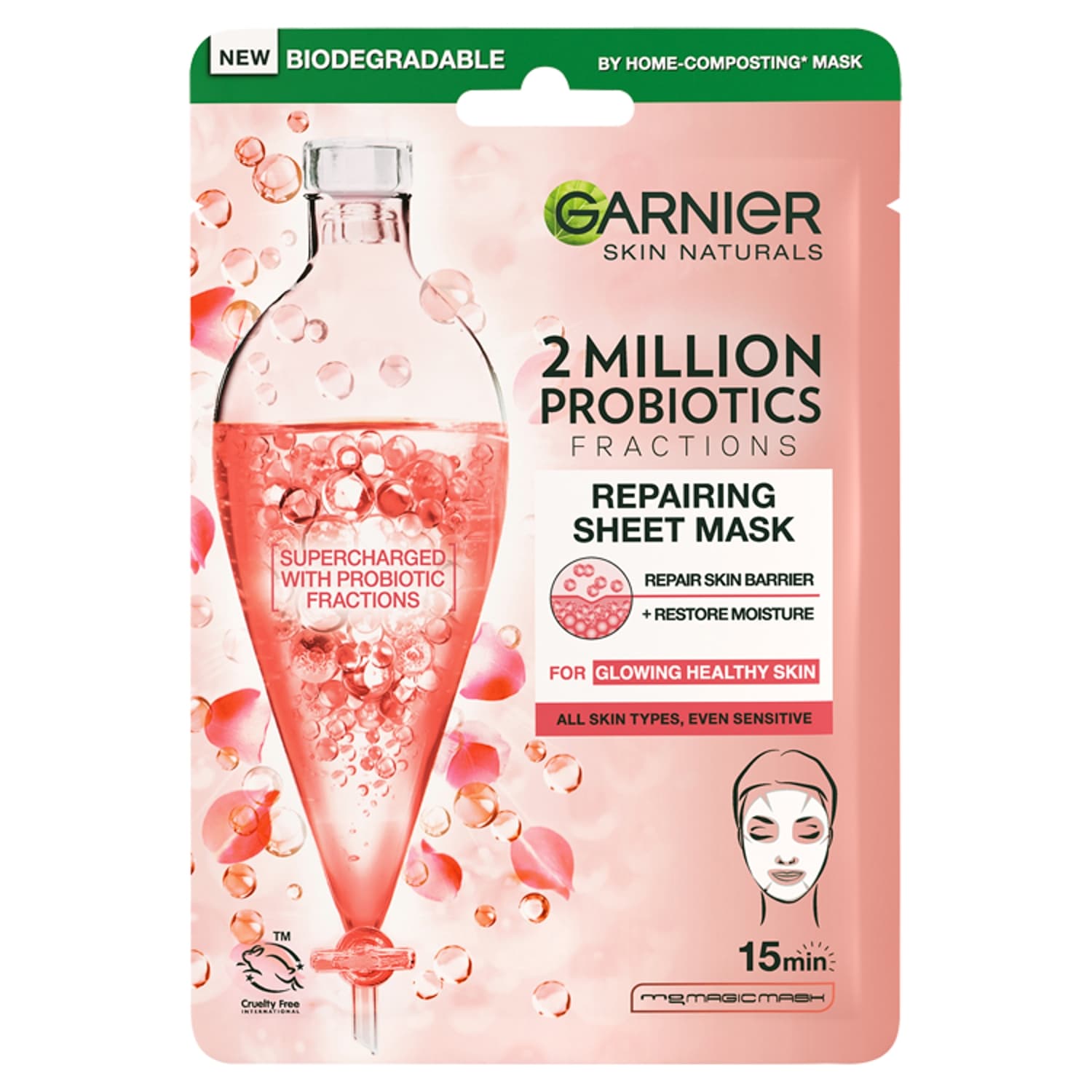 Skin Naturals Regenerująca maska na tkaninie