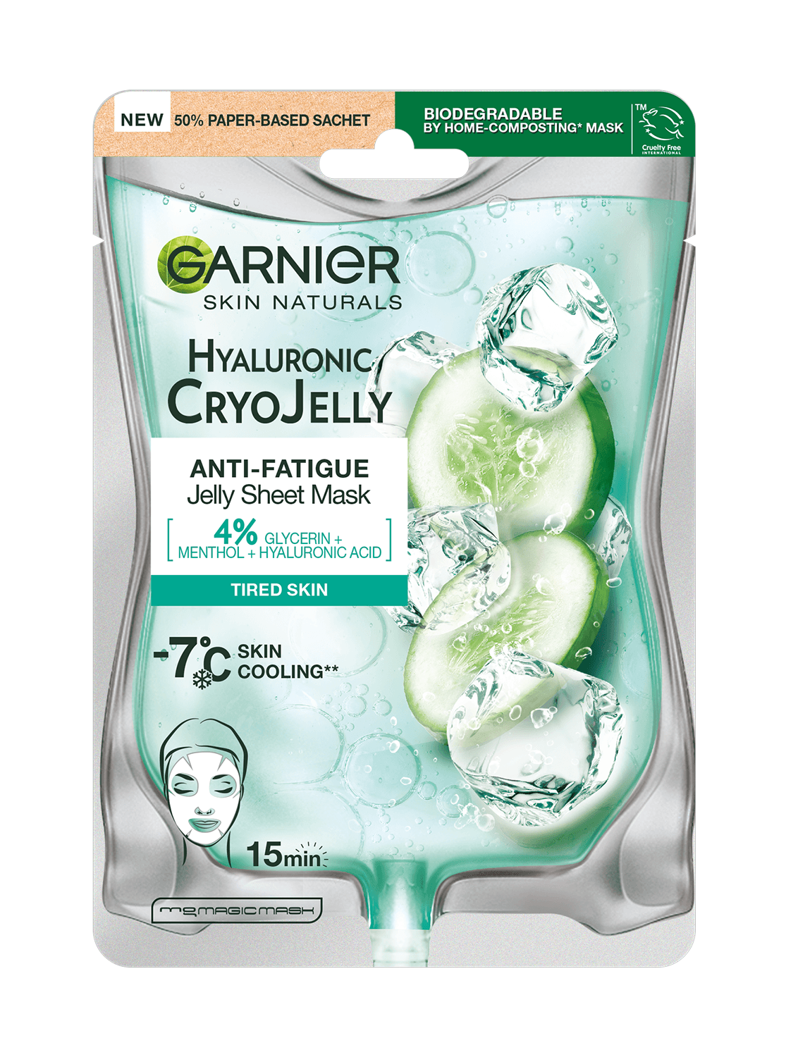 HYALURONIC CRYO JELLY MASKA NA TKANINIE