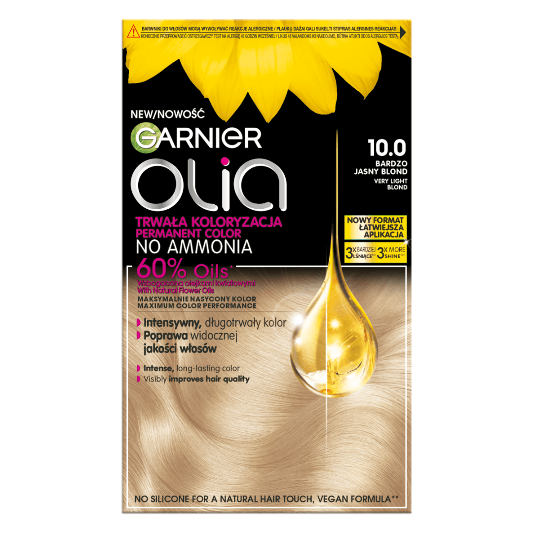 Olia 10.0 Bardzo Jasny Blond