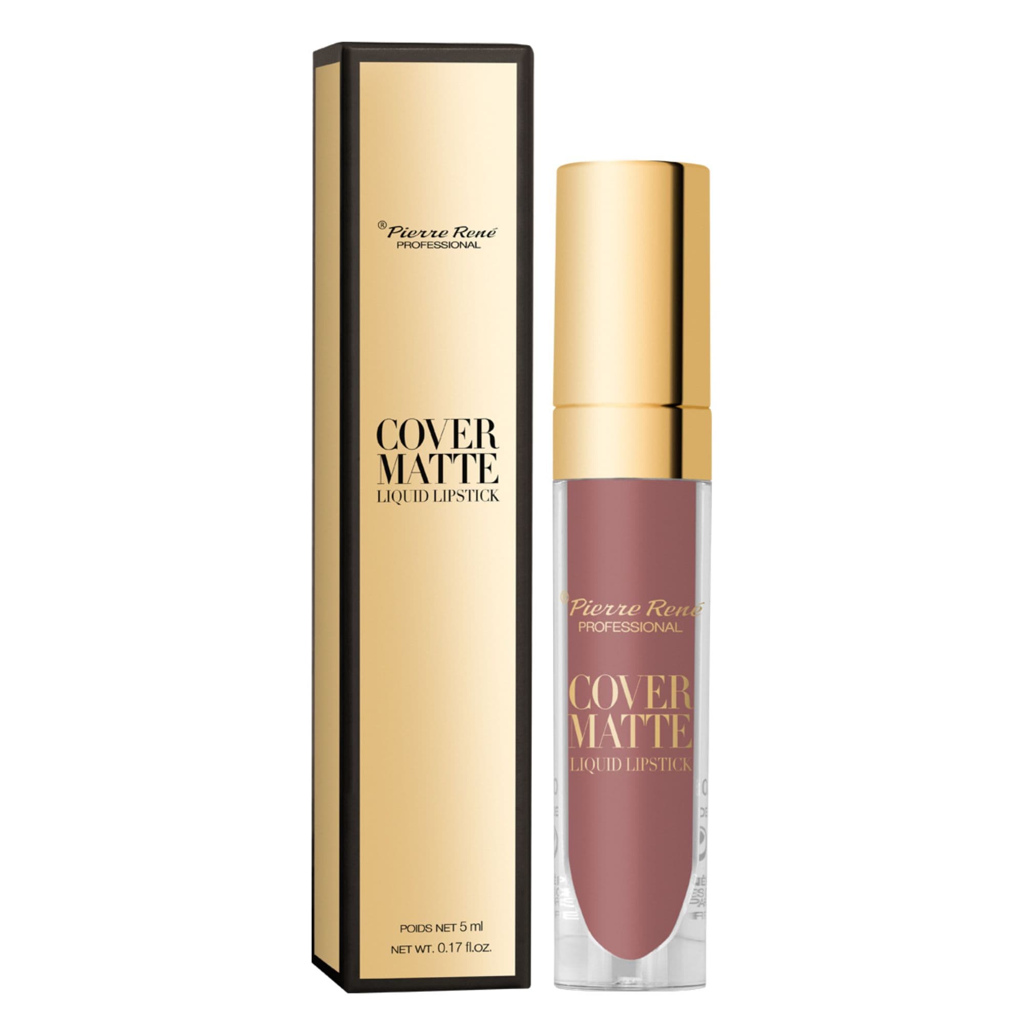 Rene Cover Matte Liquid Lipstick 03 Dusty Rose pomadka do ust