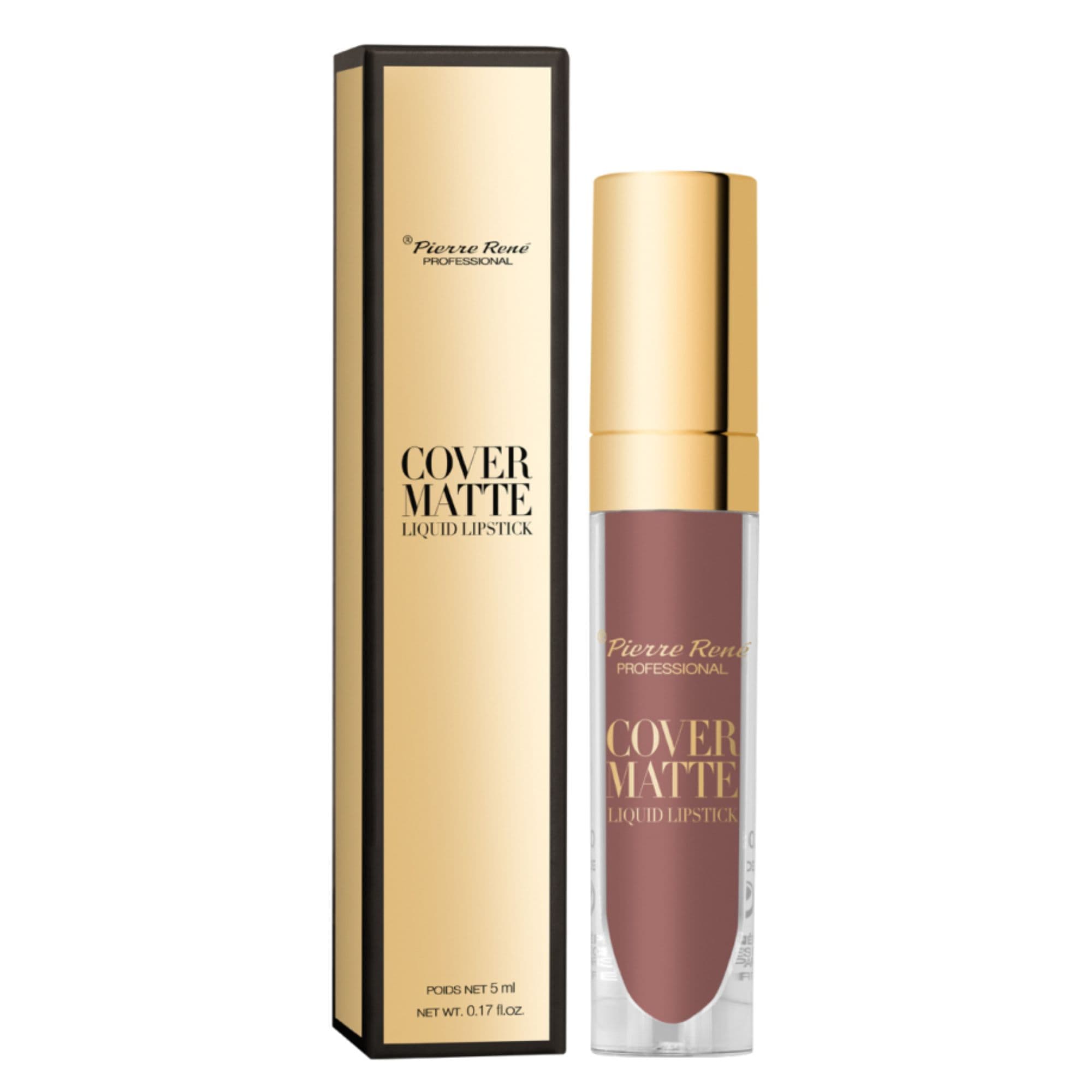 Rene Cover Matte Liquid Lipstick 05 Rosy Brown pomadka do ust