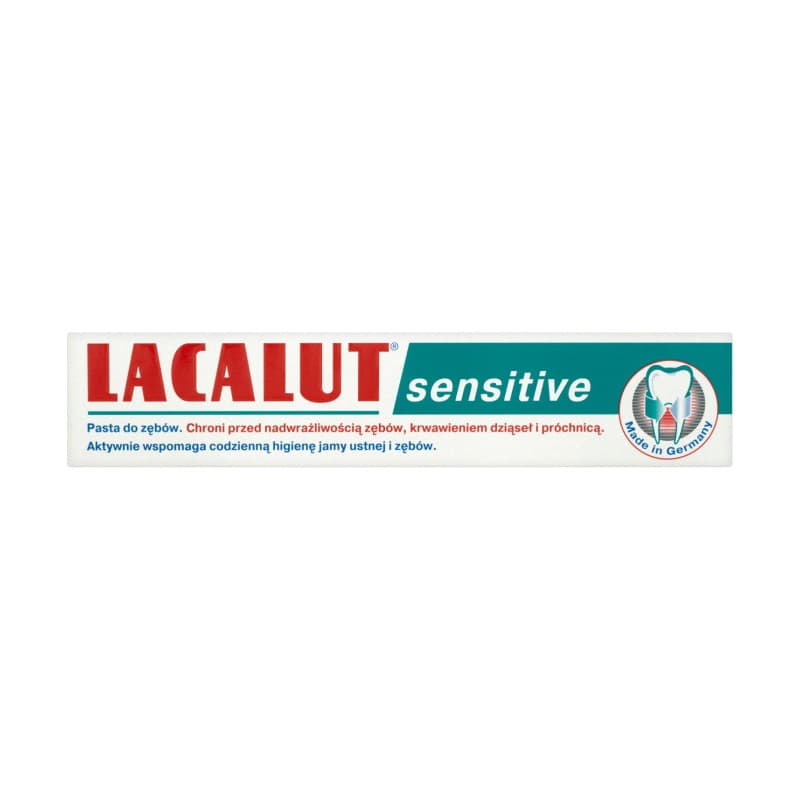 SENSITIVE pasta do zębów wrażliwych, przeciw próchnicy